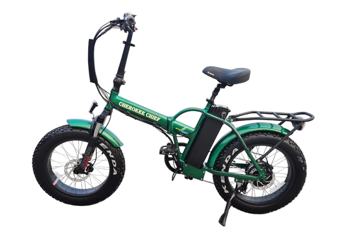Foldable fat tire electric bike