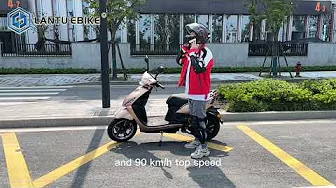 High speed 90km/h powerful 3000w electric motorcycle for adult