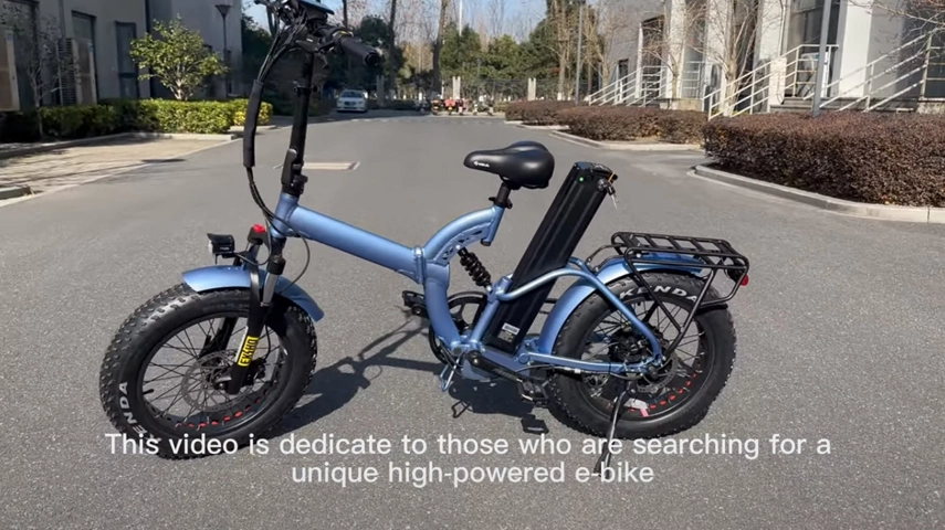 1200W 52V High Power Electric Folding Bike
