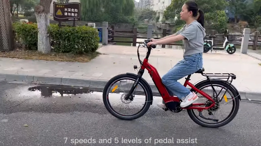 China Wholesale 26-Inch Electric Commuter Bike