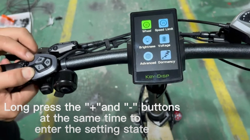 KEY-DISP KD718 Colorful Display: How to Change the Speed Limit