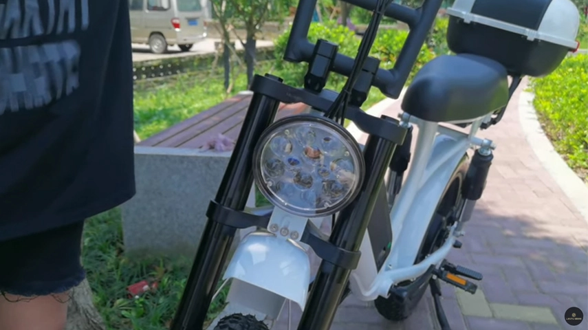 Step Thru Fat Tire Beach Cruiser Electric Bicycle