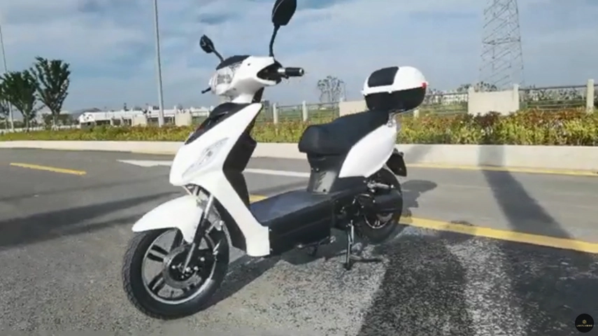White Pedal Electric Scooter from China