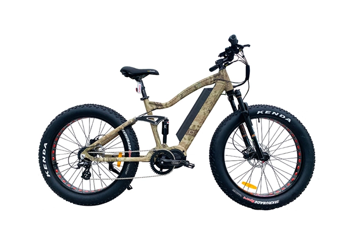 fat tire mid drive electric bike